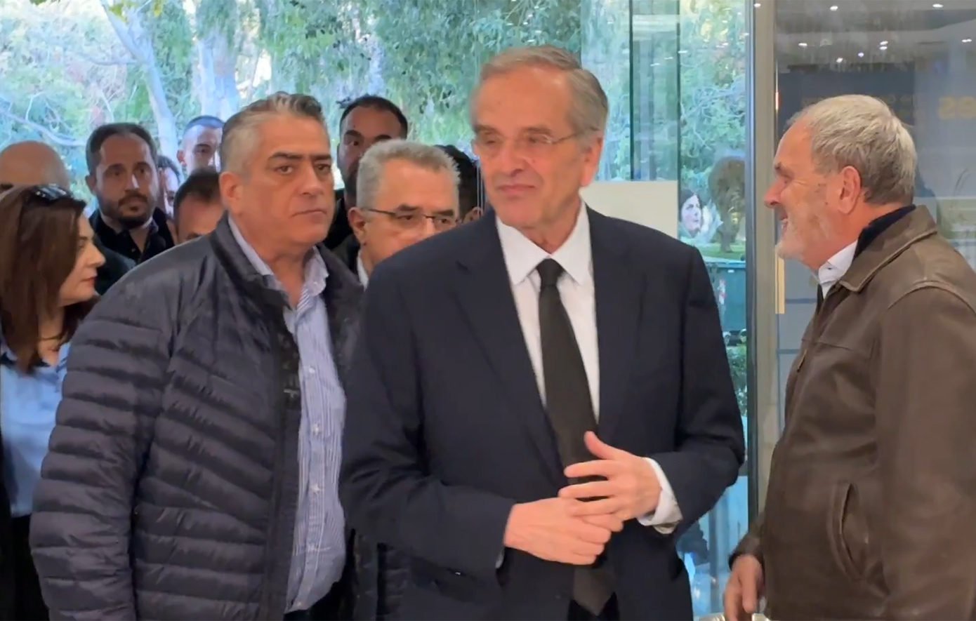 Ο Σαμαράς απασφάλισε κατά της κυβέρνησης για την εξωτερική πολιτική &#8211; Η κοινή εμφάνιση με τον Καραμανλή
