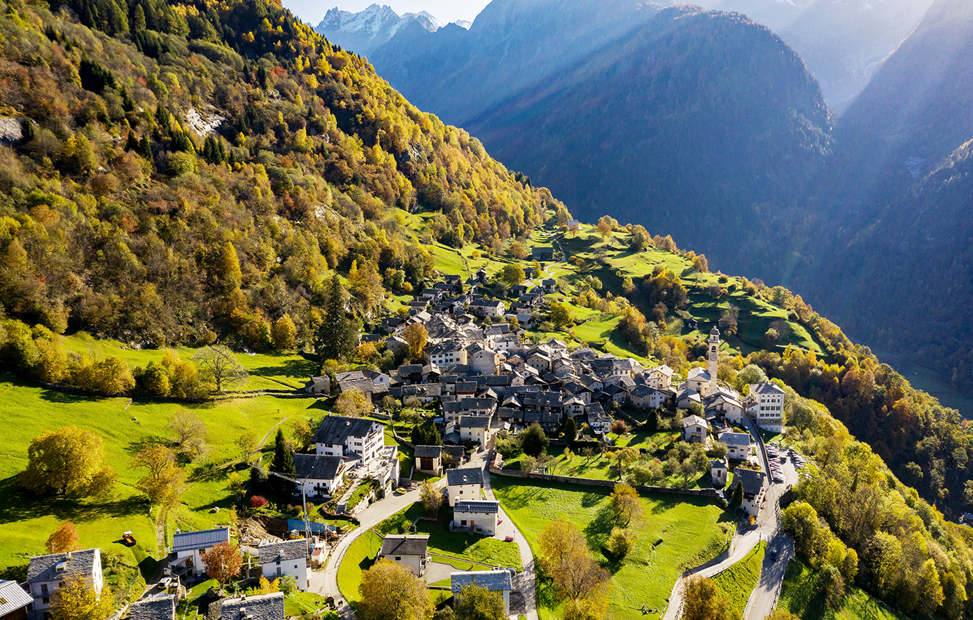 Soglio: Η «πύλη του παραδείσου» στις ελβετικές Άλπεις