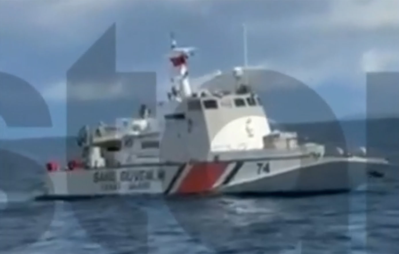 Τουρκική ακταιωρός έδιωξε Έλληνες ψαράδες από ελληνικά νερά &#8211; Δείτε βίντεο