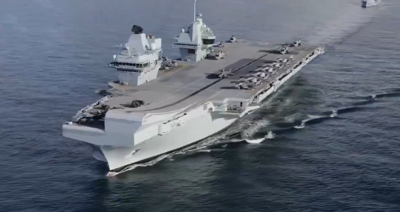 Σε πολεμική ετοιμότητα το βρετανικό αεροπλανοφόρο «Prince of Wales» &#8211; Θα αναπτυχθεί στη Μέση Ανατολή