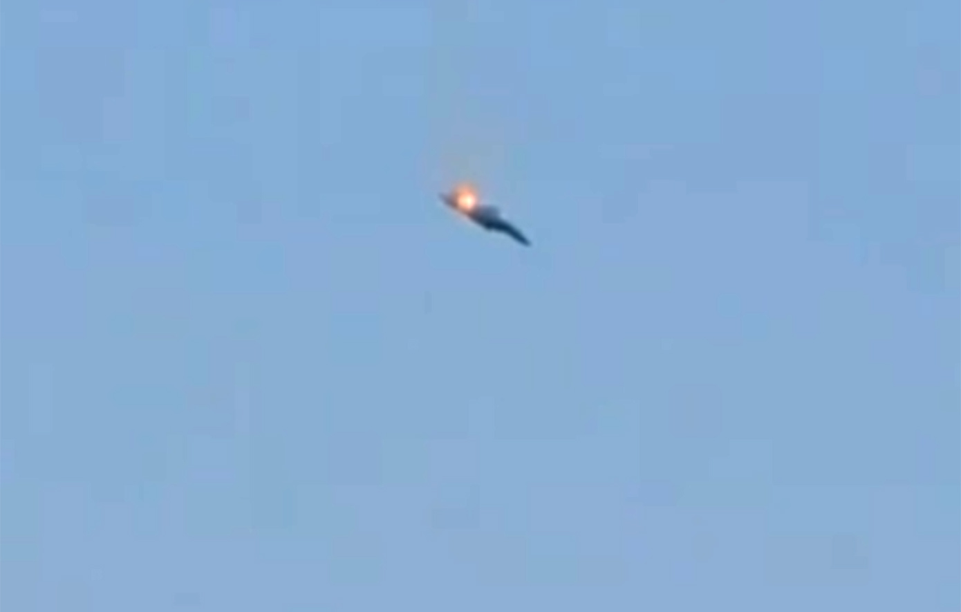 Συγκλονιστικό βίντεο με την πτώση αμερικανικού F-15 στο Κουβέιτ