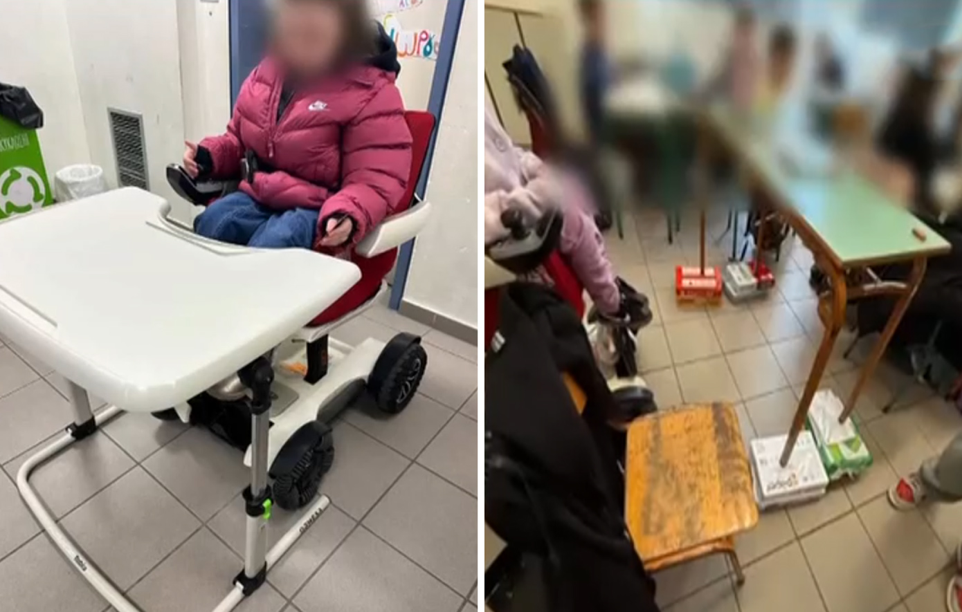 Μητέρα καταγγέλλει διευθύντρια δημοτικού για περιθωριοποίηση της 9χρονης ΑμεΑ κόρης της: «Αυτό είναι μισαναπηρισμός, δεν την αφήνει να παίξει»