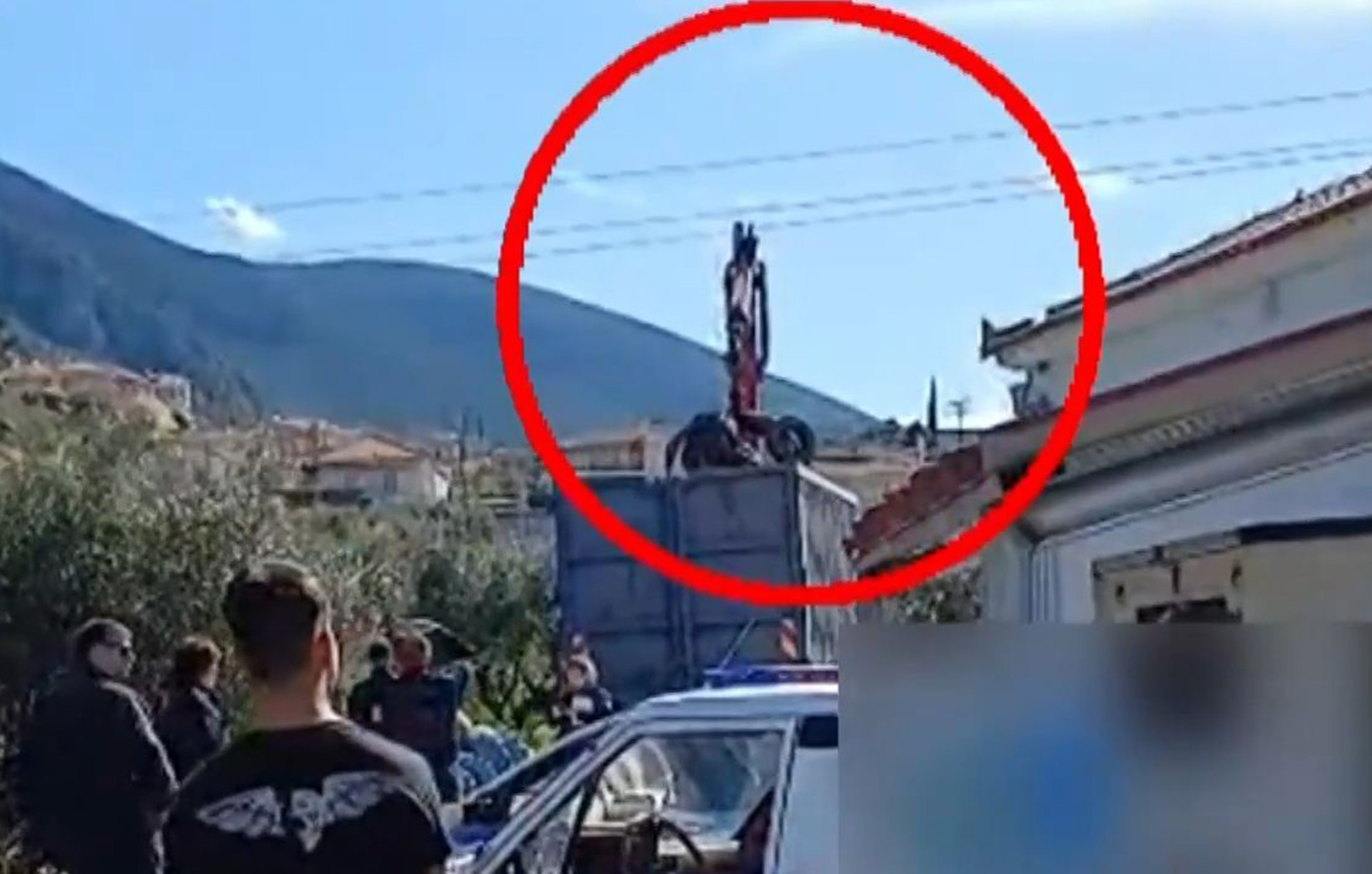 Βίντεο-ντοκουμέντο από το εργατικό δυστύχημα με τους δύο νεκρούς στην Κυνουρία