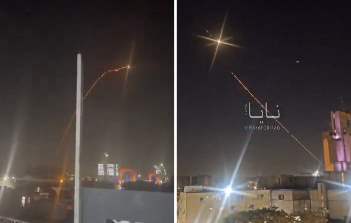 Εντυπωσιακό βίντεο από την επίθεση drone στην πρεσβεία των ΗΠΑ στη Βαγδάτη