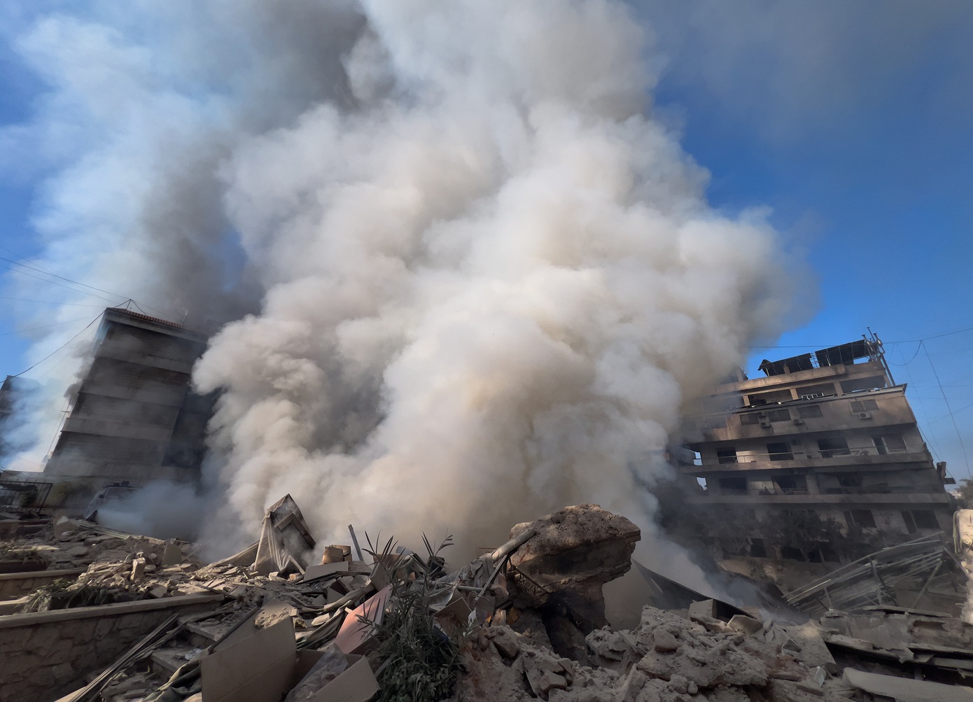 Ξενοδοχείο στη Βηρυτό χτυπήθηκε από ισραηλινό αεροπορικό βομβαρδισμό