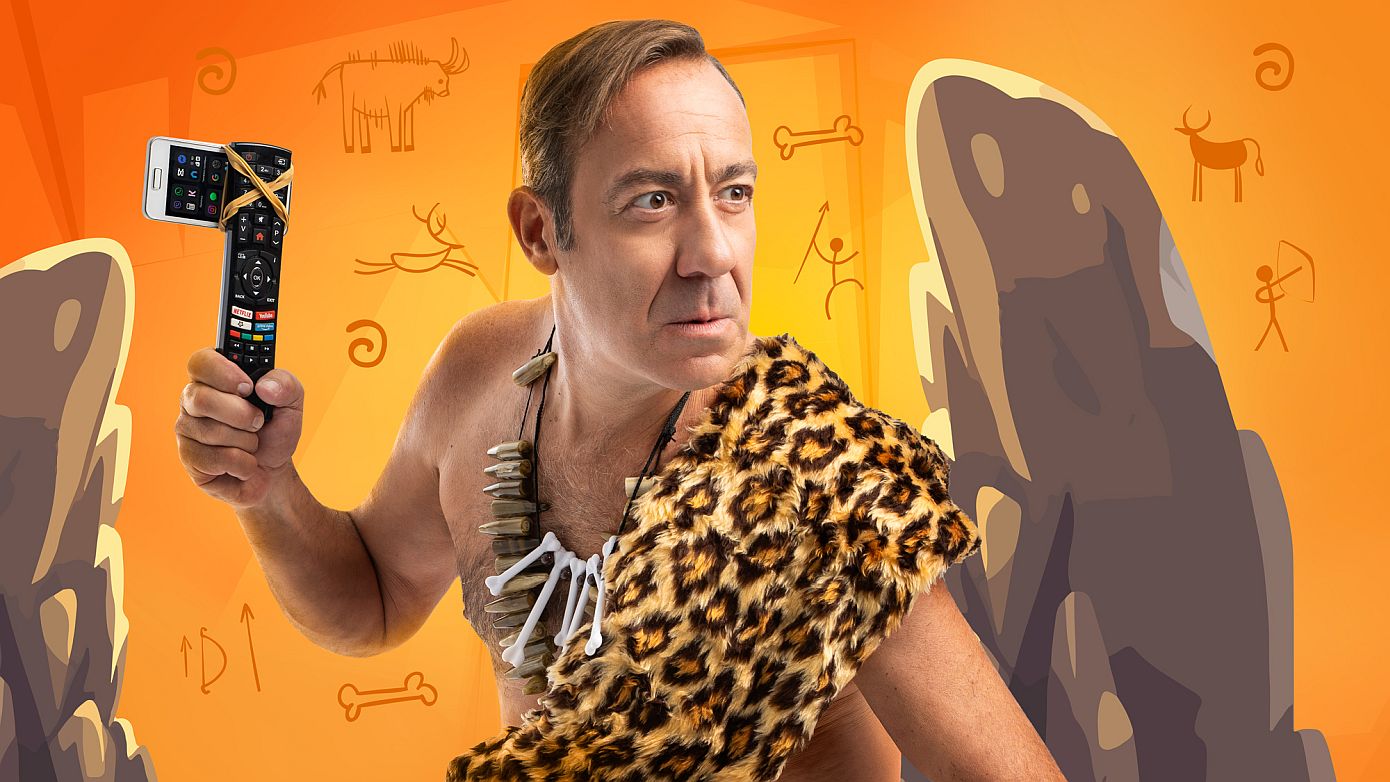 Ο Σωτήρης Καλυβάτσης επιστρέφει ξανά ως Caveman για να μας απαντήσει «αν υπάρχει ζωή μετά τον γάμο»