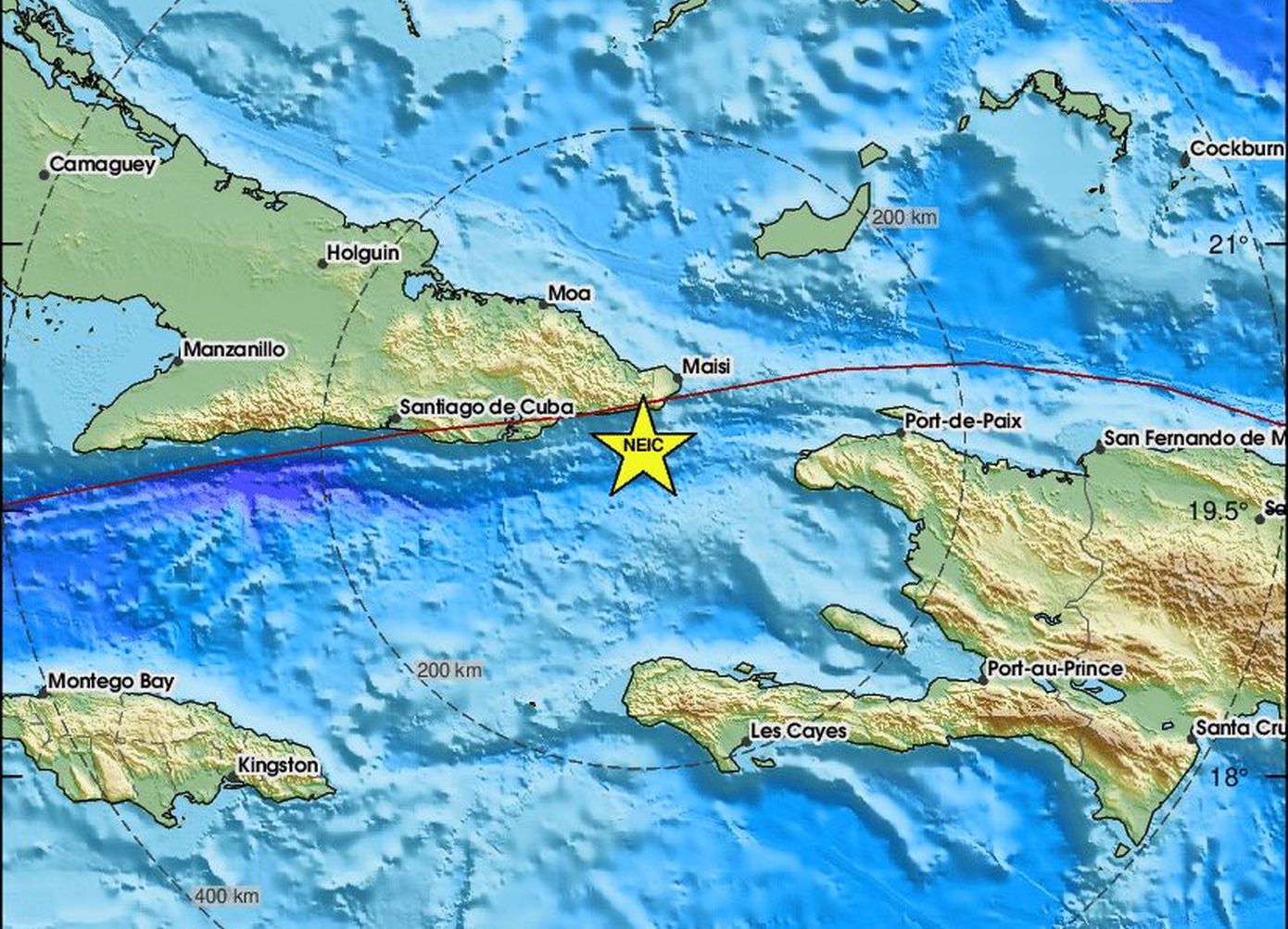 Ισχυρός σεισμός 6 Ρίχτερ στην Κούβα