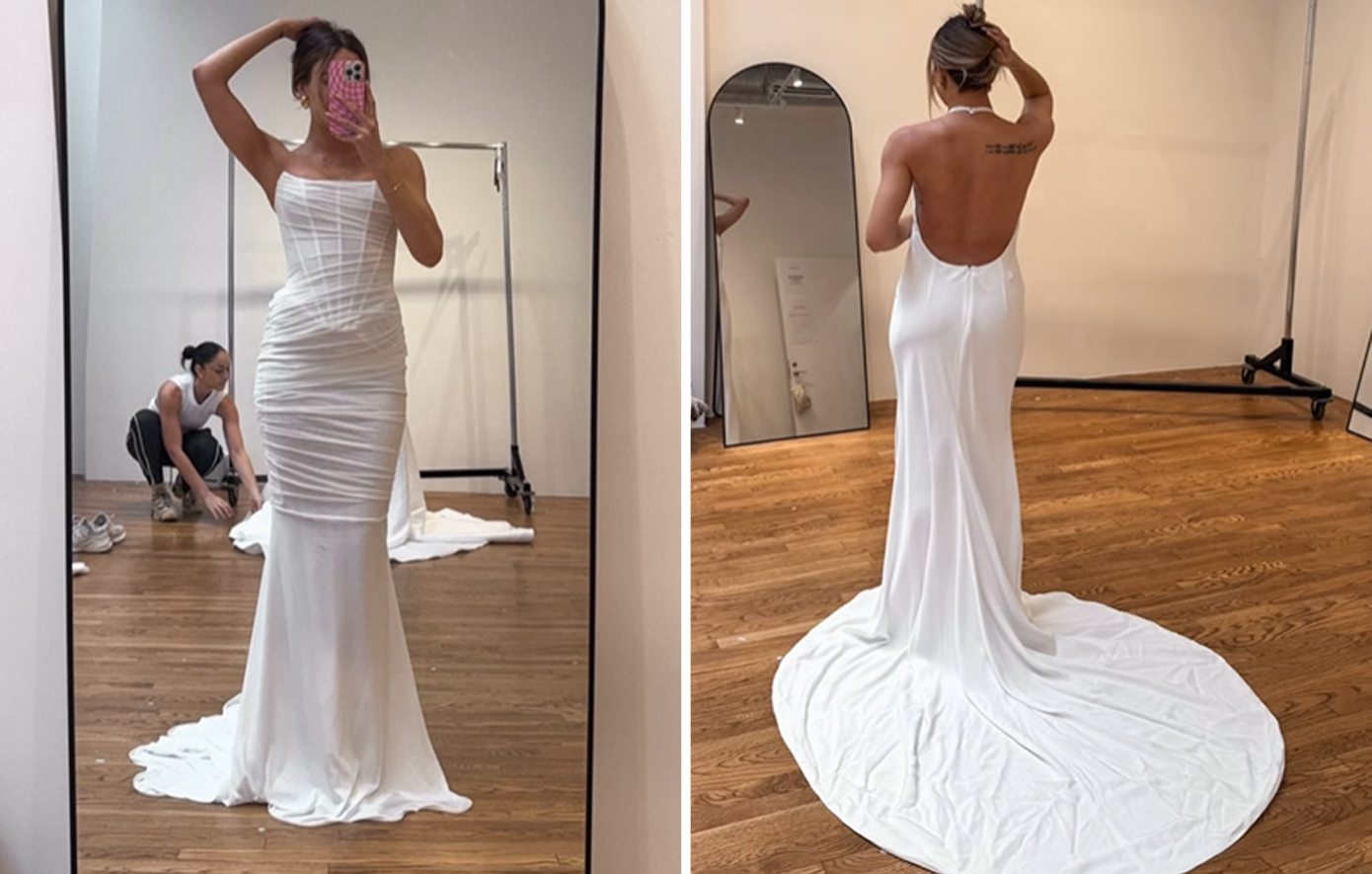 Μπορεί να μην έχει καν σύντροφο, το νυφικό όμως το αγόρασε και έχει μία καλή δικαιολογία για αυτό