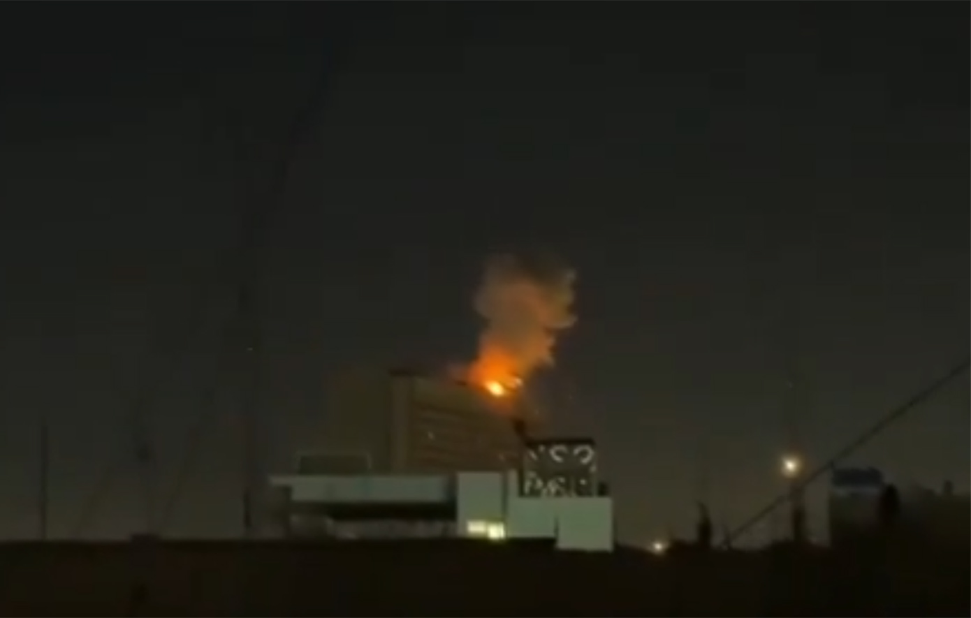 Απανωτές εκρήξεις στη Βαγδάτη &#8211; Πυρκαγιά από θραύσματα πυραύλου σε κεντρικό ξενοδοχείο &#8211; Δείτε βίντεο