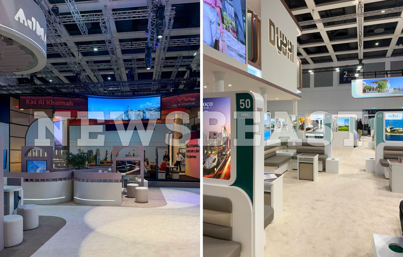 Οι γεωπολιτικές εξελίξεις άφησαν άδεια τα περίπτερα αραβικών χωρών στην ITB Berlin &#8211; Δείτε εικόνες από τους άδειους χώρους