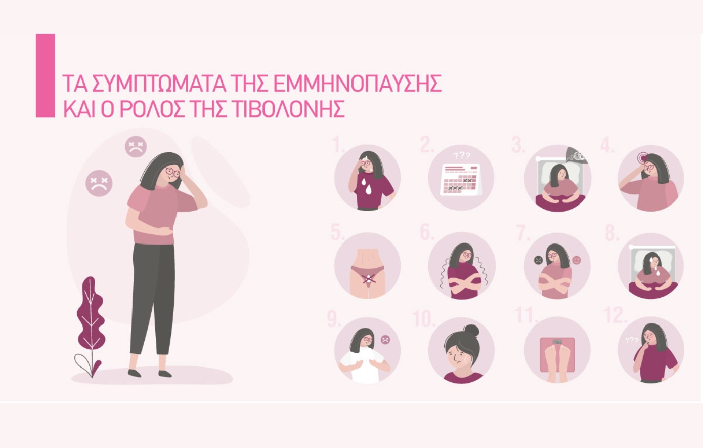 Ο ρόλος της τιβολόνης στη σύγχρονη αντιμετώπιση των συμπτωμάτων της εμμηνόπαυσης