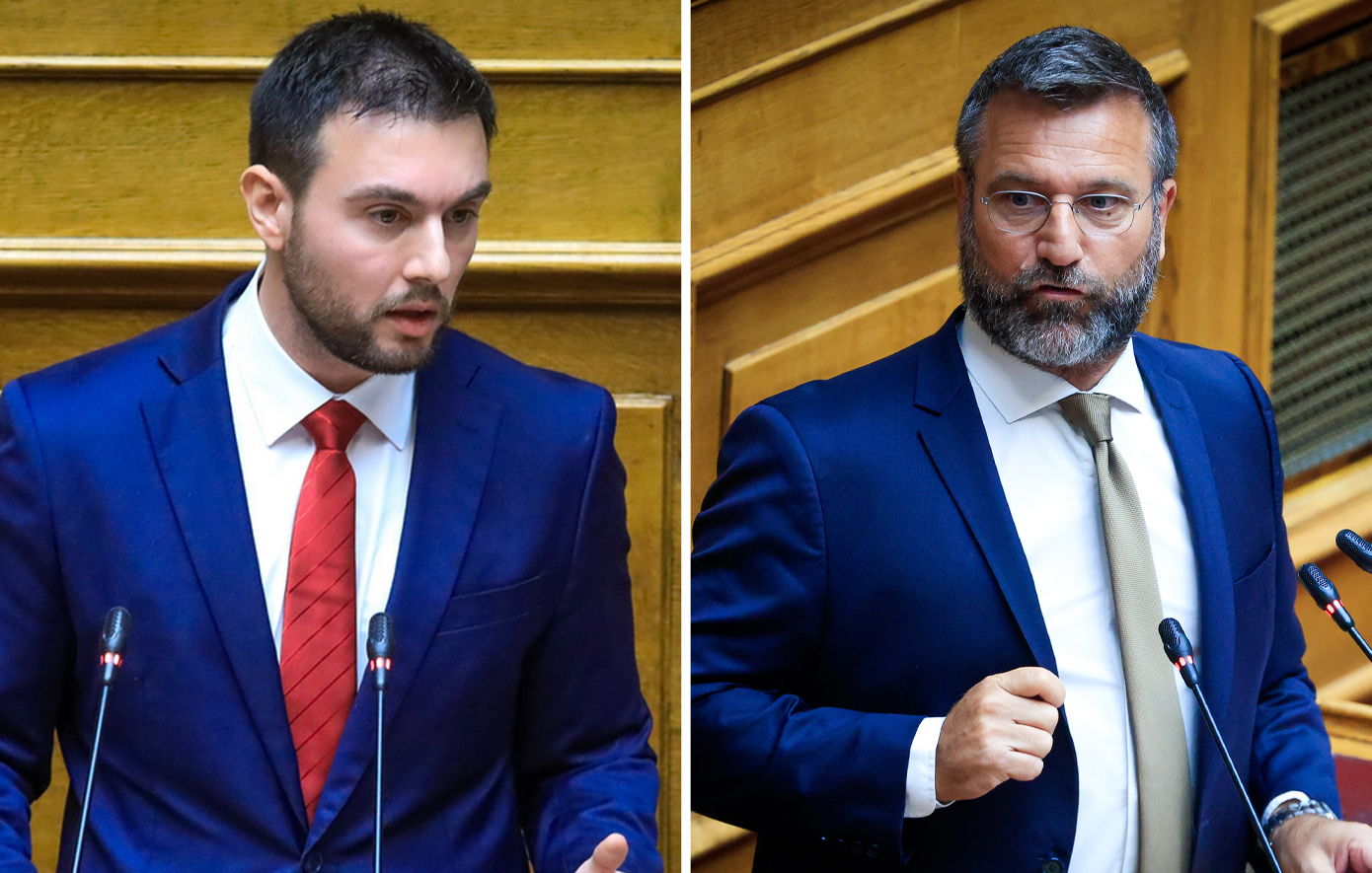 Άρχισε η δίκη του Κωνσταντίνου Φλώρου για το βίαιο επεισόδιο με τον Βασίλη Γραμμένο στη Βουλή