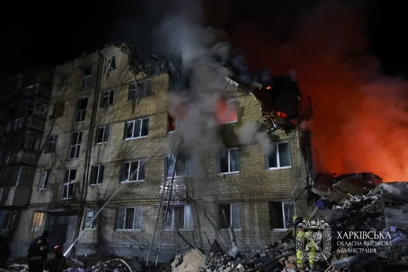 Τουλάχιστον εννέα άνθρωποι τραυματίστηκαν μετά από ρωσική επίθεση στο Χάρκοβο