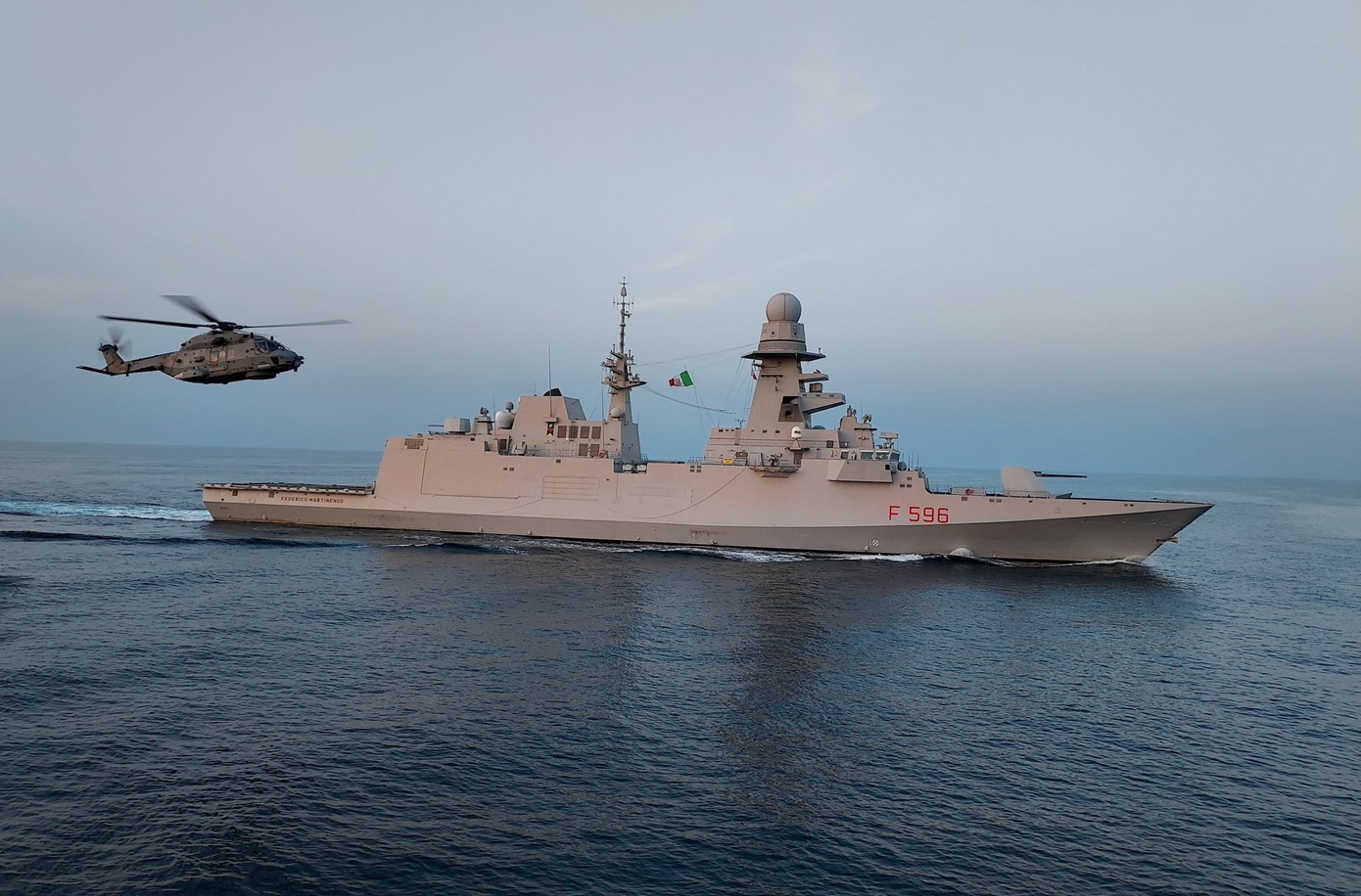 Η Τζόρτζια Μελόνι στέλνει στην Κύπρο τη φρεγάτα «Federico Martinengo»
