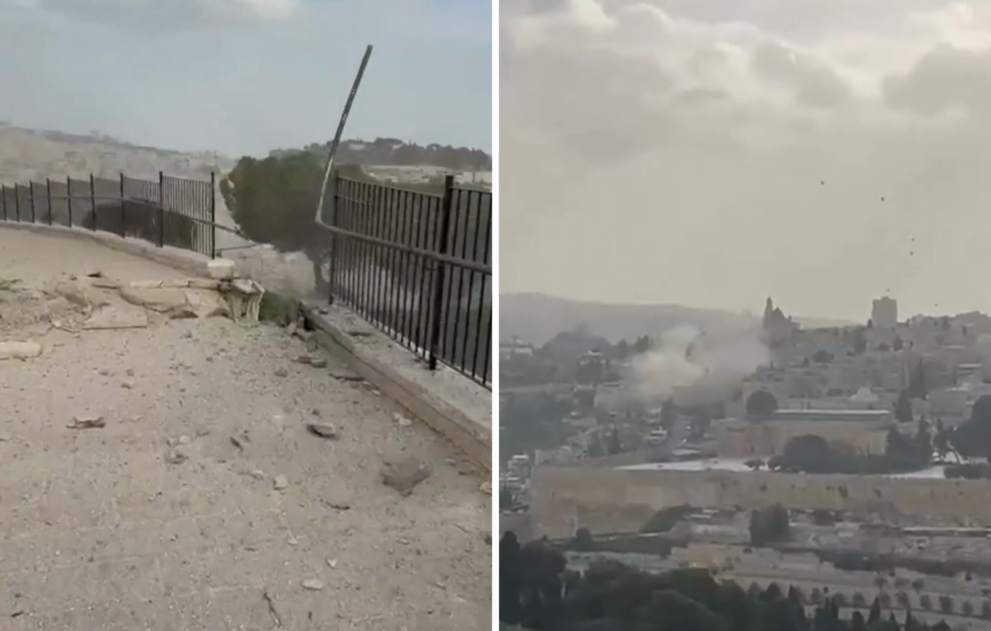 Συναγερμός στην Ιερουσαλήμ από ιρανικό πύραυλο &#8211; Θραύσματα έπεσαν στο Τείχος των Δακρύων