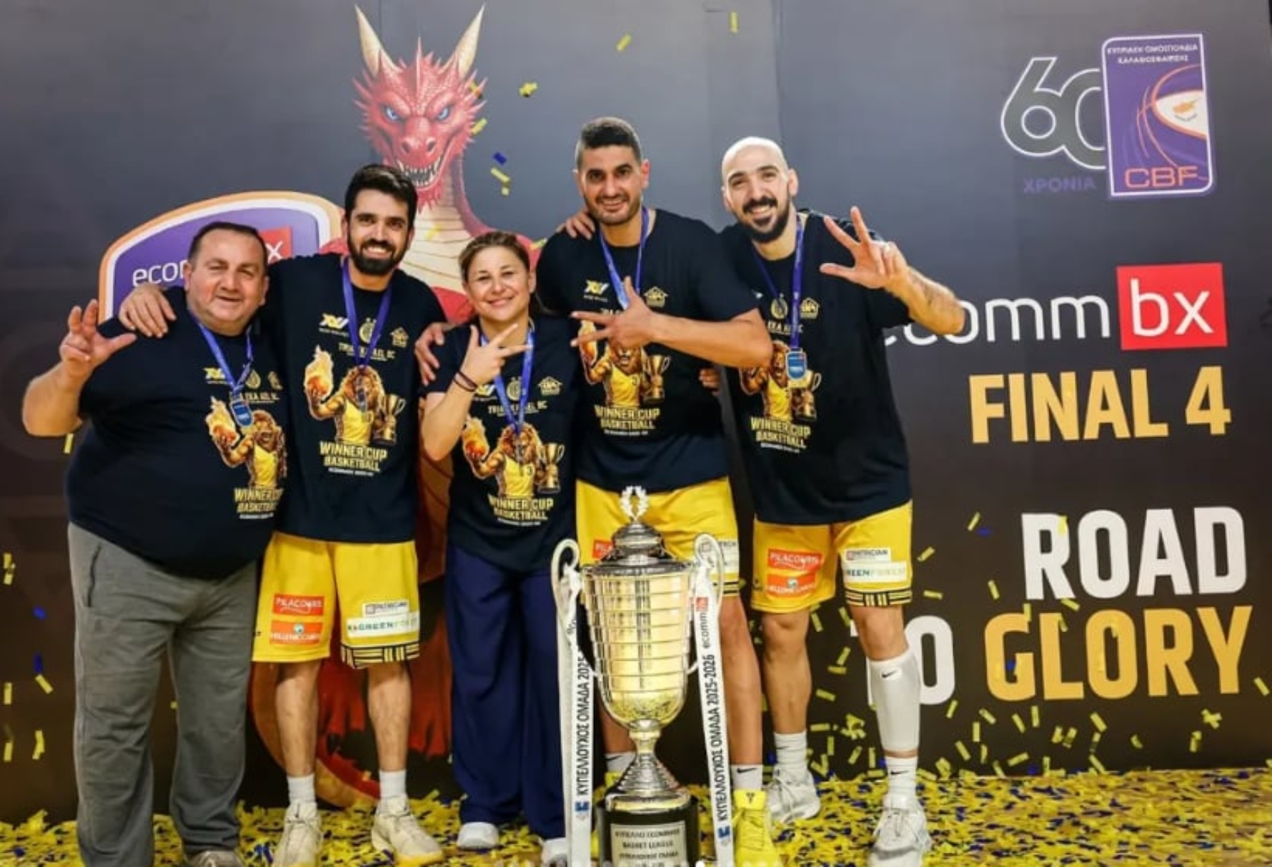 Η Κάλια Παπαδοπούλου γράφει ιστορία: Πρώτη γυναίκα προπονήτρια στην Ευρώπη με τίτλο στους άνδρες