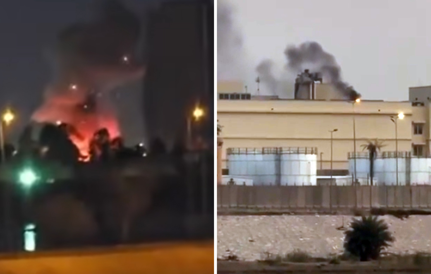 18η ημέρα πολέμου: Επίθεση στην πρεσβεία των ΗΠΑ και σε ξενοδοχείο στη Βαγδάτη, βομβαρδισμοί σε Τεχεράνη και Βηρυτό