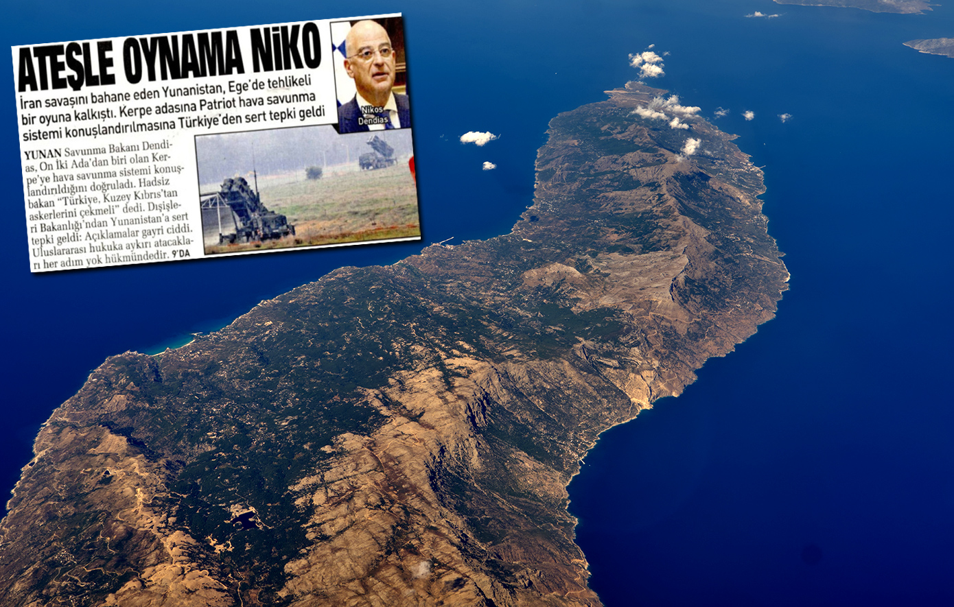 «Μην παίζεις με τη φωτιά, Νίκο» &#8211; Τα τουρκικά ΜΜΕ απειλούν για τους Patriot στην Κάρπαθο