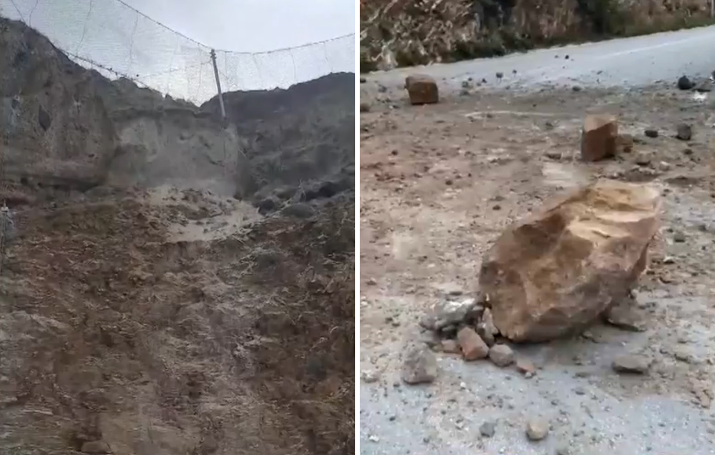 Κλειστό το λιμάνι της Σαντορίνης λόγω κατολίσθησης: «Απαιτείται σοβαρός σχεδιασμός για την ασφάλεια των κατοίκων»