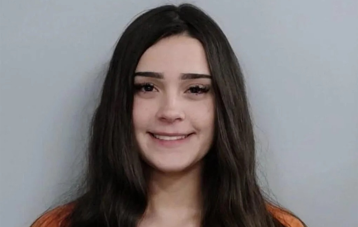 20χρονη μεθυσμένη οδηγός Tesla χαμογελά στη φωτογραφία σύλληψης αφού πέρασε μέσα από πλήθος πεζών