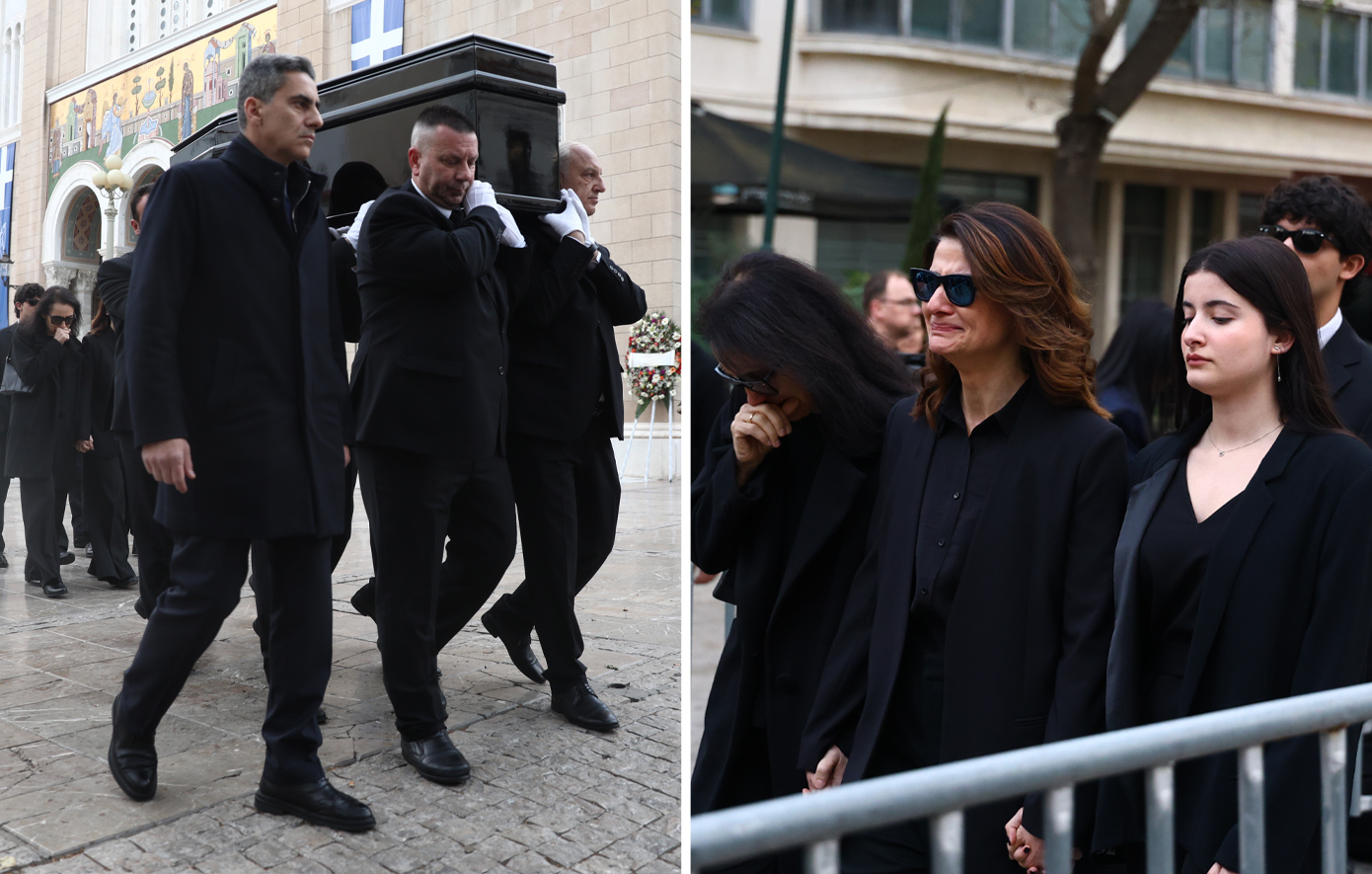 Live το τελευταίο αντίο στη Μαρινέλλα: Στη Μητρόπολη η σορός της, συντετριμμένη η οικογένειά της