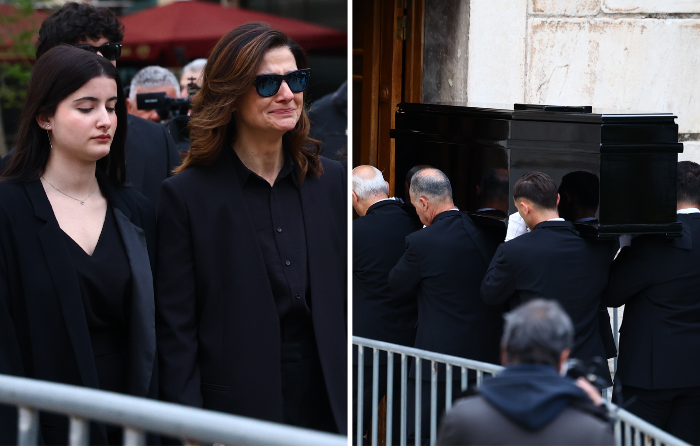 Το τελευταίο αντίο στη Μαρινέλλα: Στη Μητρόπολη η σορός της, συντετριμμένη η οικογένειά της &#8211; Βίντεο και φωτογραφίες