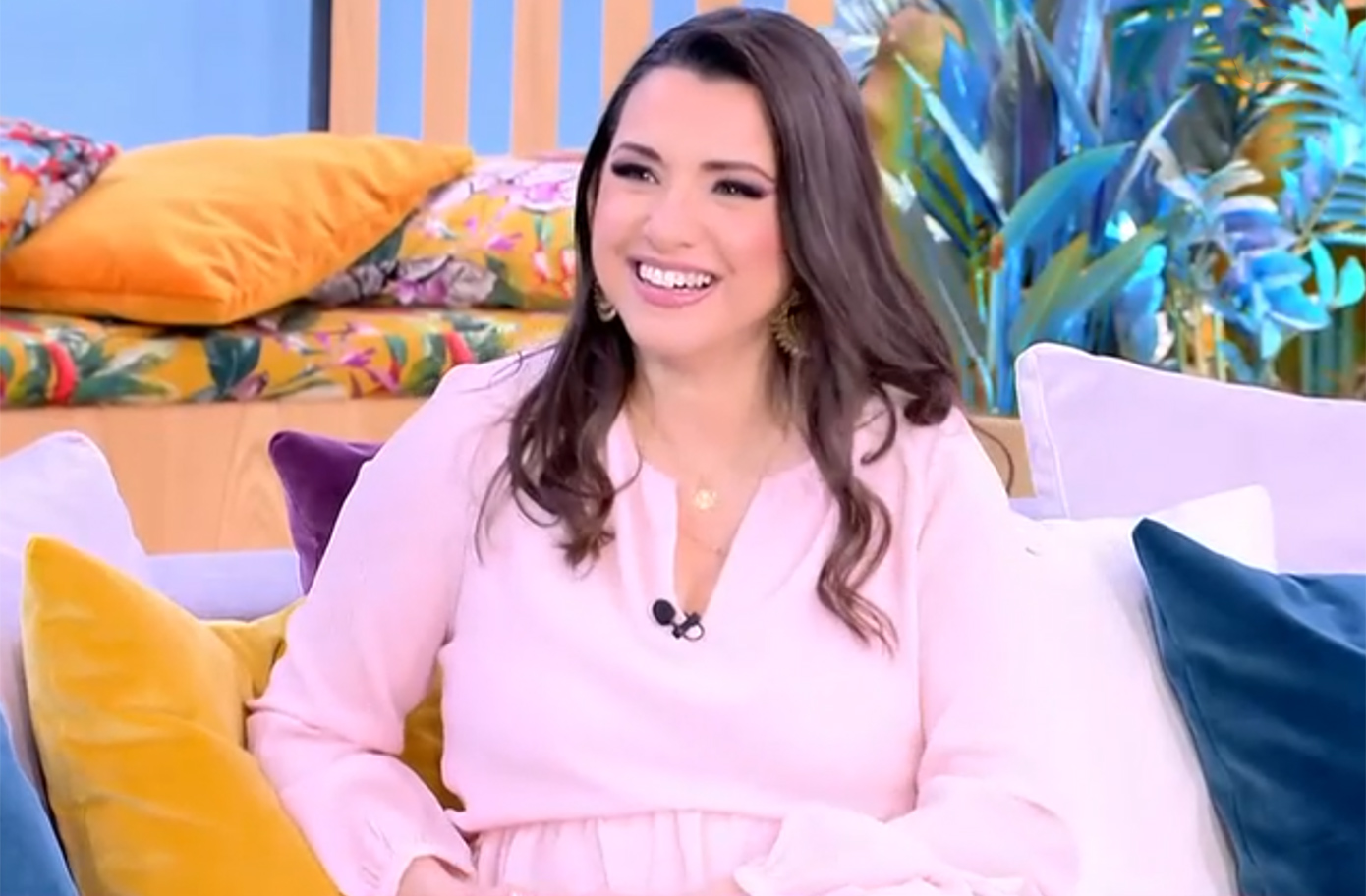 Η Μαριάννα Πολυχρονίδη ανακοίνωσε την εγκυμοσύνη της στον τηλεοπτικό αέρα