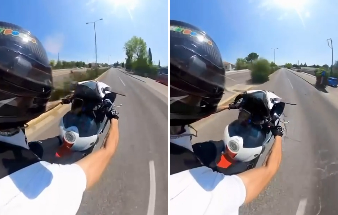 Απίστευτο βίντεο με 23χρονο που τρέχει με ιλιγγιώδη ταχύτητα και κάνει σούζες στην Αττική