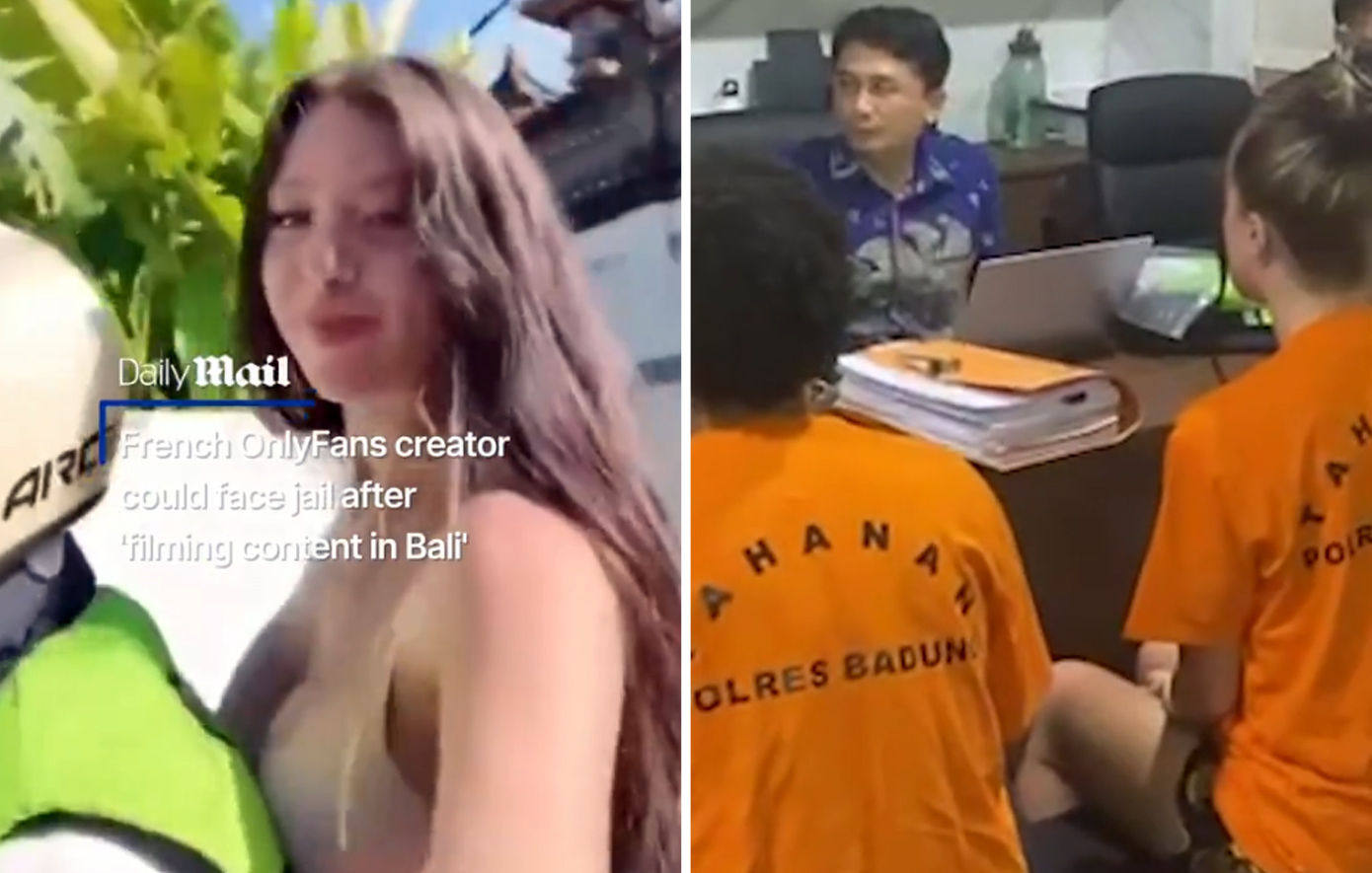 Συνελήφθησαν 24χρονη Γαλλίδα και οι συνεργάτες της για δημιουργία πορνογραφικού υλικού στο Μπαλί &#8211; Δέκα χρόνια φυλάκισης σε περίπτωση καταδίκης