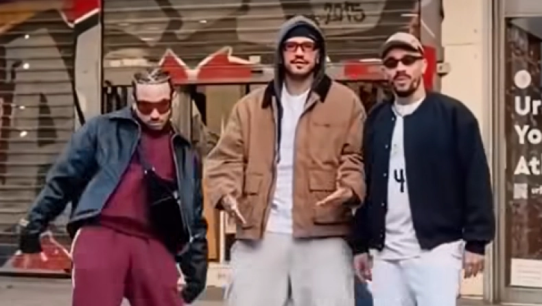 Οι Γάλλοι της Παρί «σπέρνουν επεισόδια» με χιούμορ στην Αθήνα &#8211; Το απίθανο βίντεο που έγινε viral