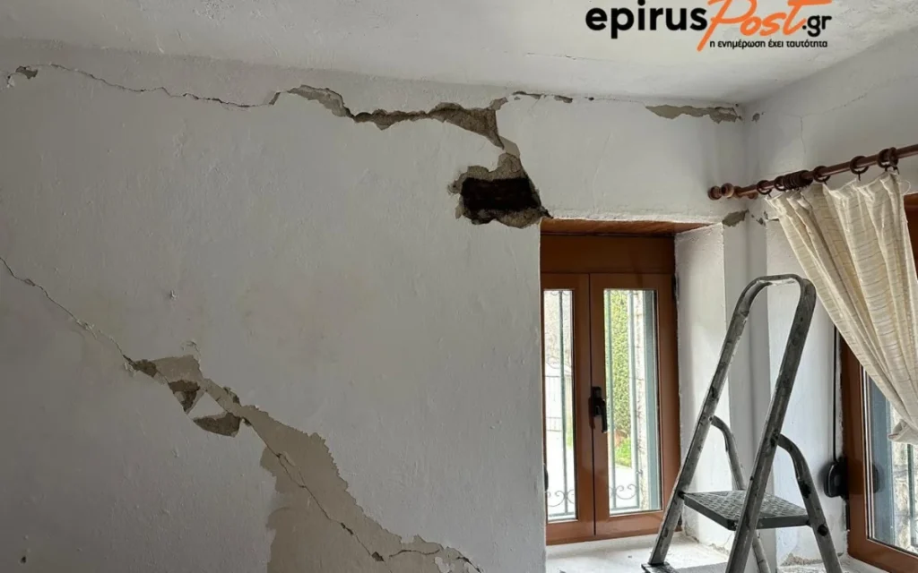 Ζημιές και δεκάδες μετασεισμοί σε χωριά των Ιωαννίνων και της Θεσπρωτίας