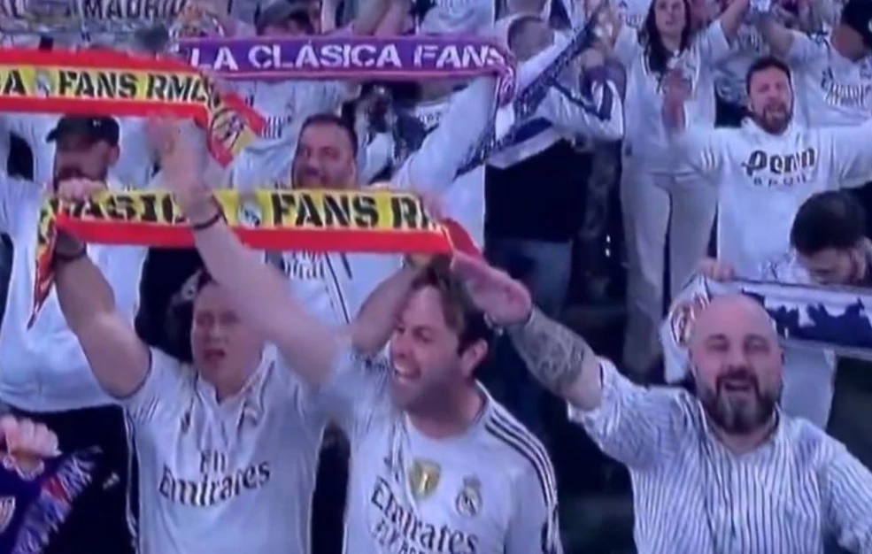 UEFA: Τιμωρία στη Ρεάλ για ναζιστικό χαιρετισμό οπαδών