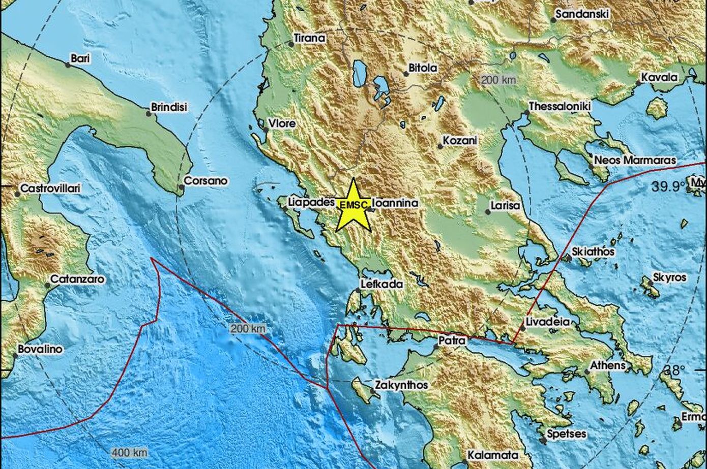 Αναστάτωση από τον σεισμό στα Ιωάννινα: «Θα συνεχιστούν τα φαινόμενα, θα είναι ενοχλητικό για τους κατοίκους», λέει ο Λέκκας