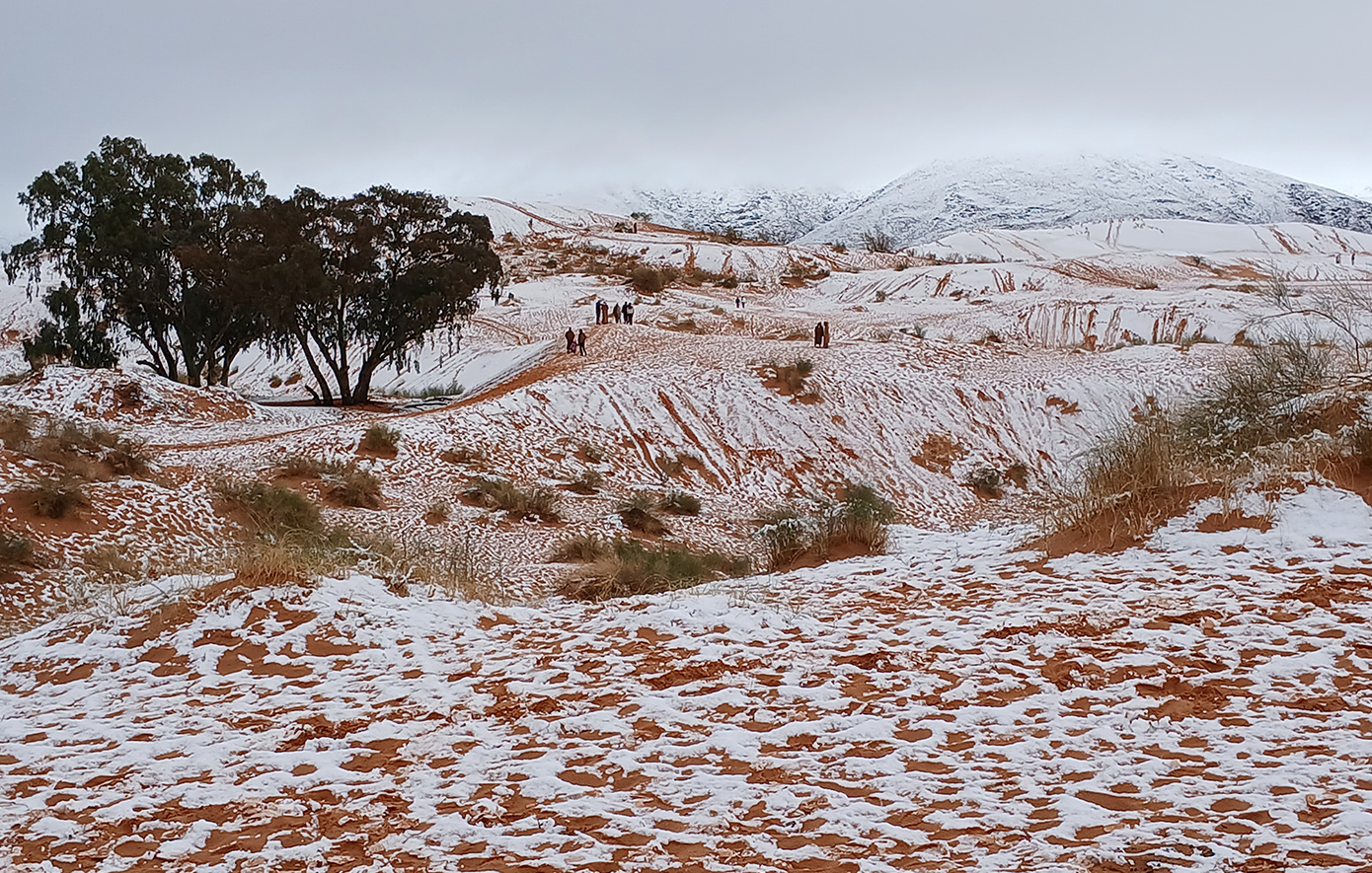 Χιόνι στη Σαχάρα