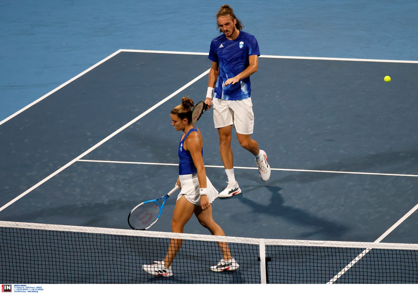 Indian Wells μεικτό διπλό: Αποκλείστηκαν στον ημιτελικό Τσιτσιπάς-Σάκκαρη