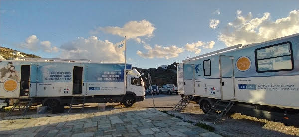 Σκύρος &#8211; Οι Κινητές Ιατρικές Μονάδες φέρνουν την υγεία πιο κοντά στους κατοίκους