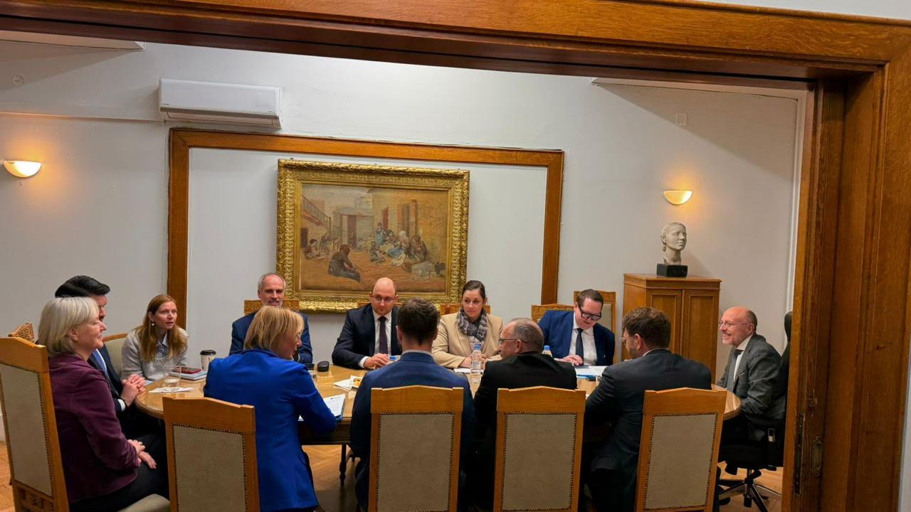 Συνάντηση Υφυπουργού Υγείας Δημήτρη Βαρτζόπουλου με αντιπροσωπεία Γερμανών βουλευτών του CDU