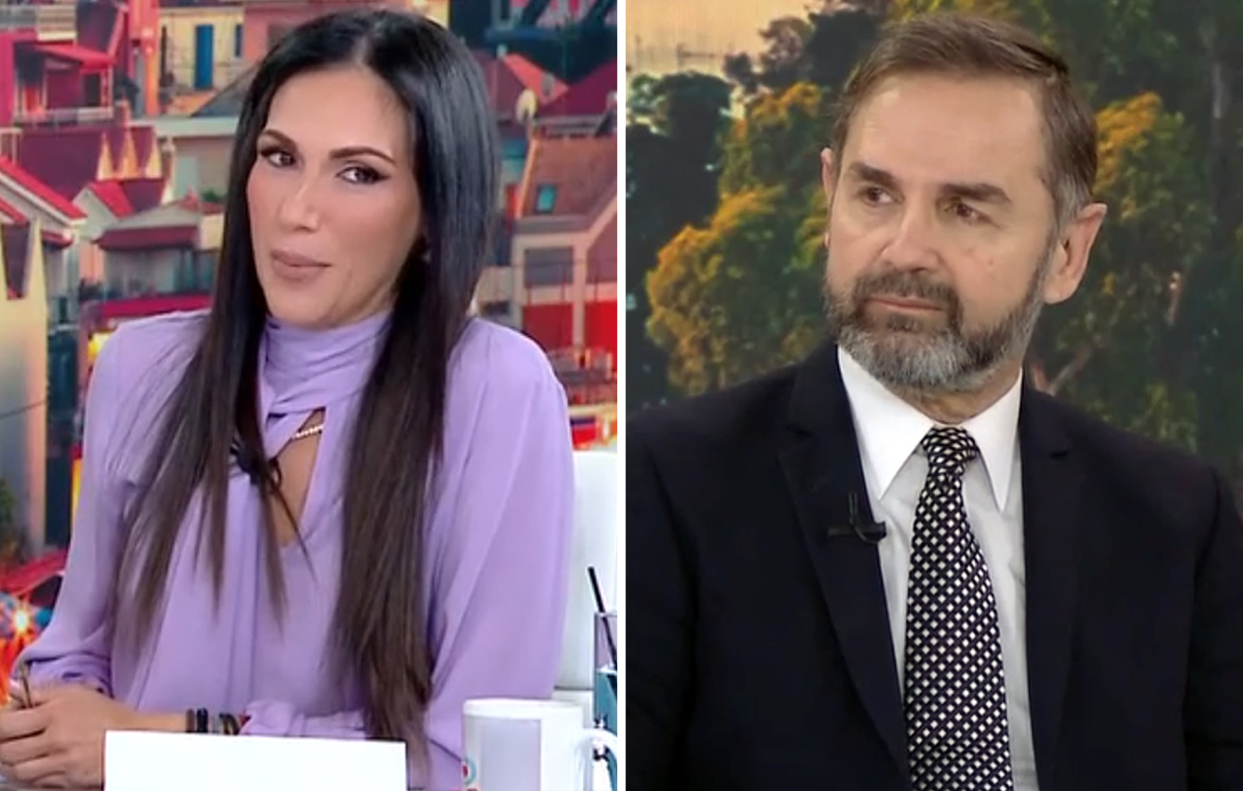 Ανθή Βούλγαρη σε Σταύρο Μπαλάσκα: «Αγόρι μου, διαφωνούμε &#8211; Ξέρεις ότι με αυτά τα θέματα είμαι πολύ ευαίσθητη»