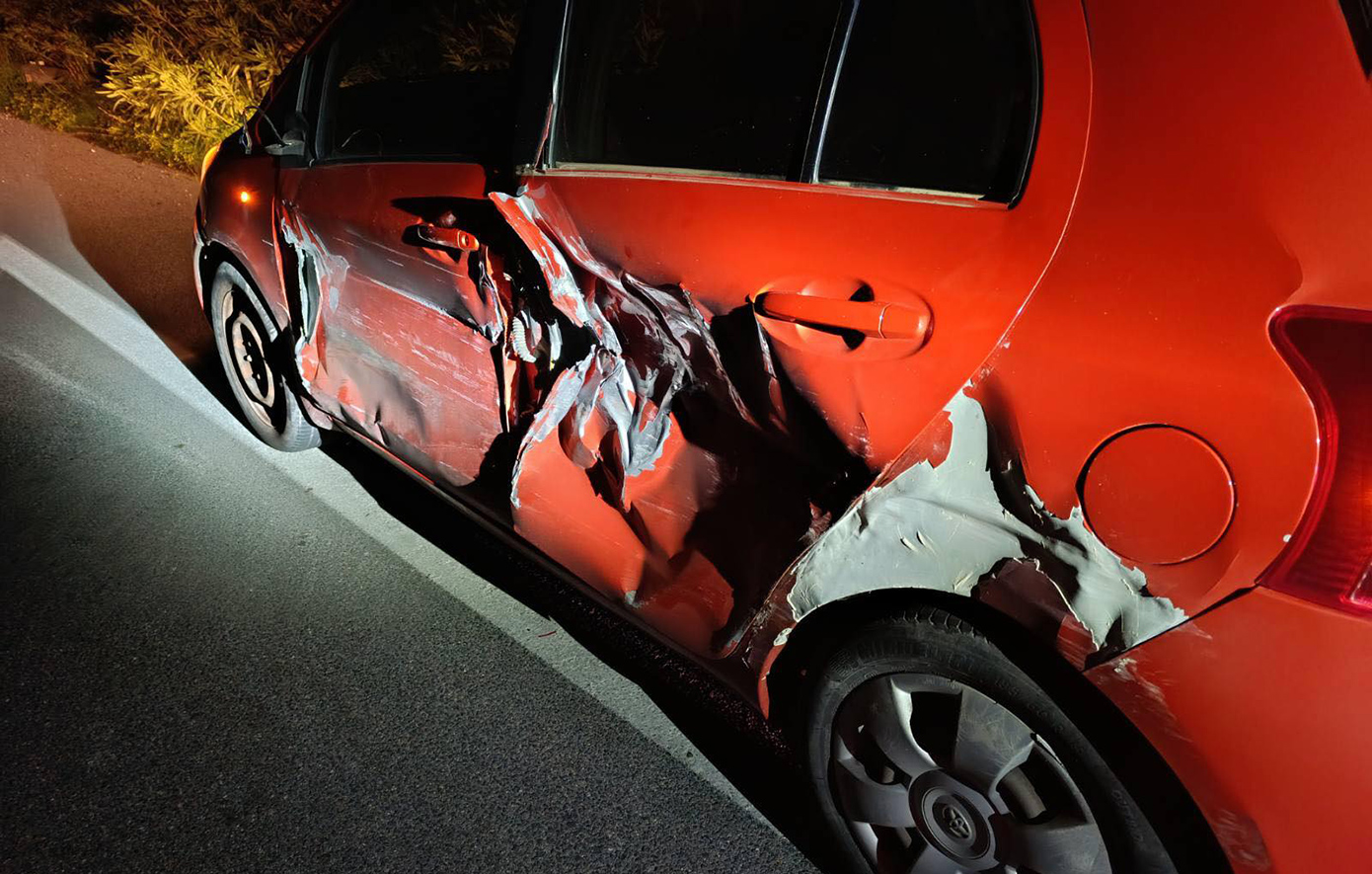 Τροχαίο στον ΒΟΑΚ μεταξύ δύο οχημάτων &#8211; Οδηγός καταγγέλλει πως αυτοκίνητο τη χτύπησε και εγκατέλειψε το σημείο