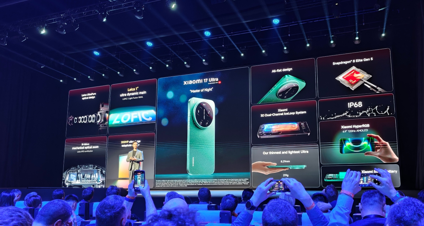 Από τη νέα σειρά Xiaomi 17 μέχρι τα AIoT: Το όραμα της Xiaomi στη σκηνή της Βαρκελώνης