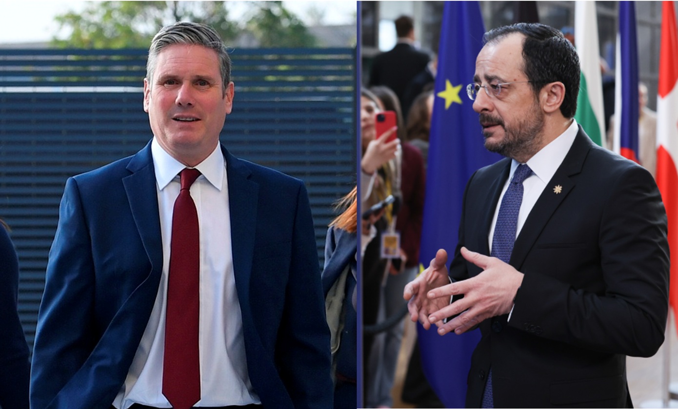 Στάρμερ σε Χριστοδουλίδη: Οι βρετανικές βάσεις στην Κύπρο δεν θα χρησιμοποιηθούν για επιθετικές στρατιωτικές ενέργειες