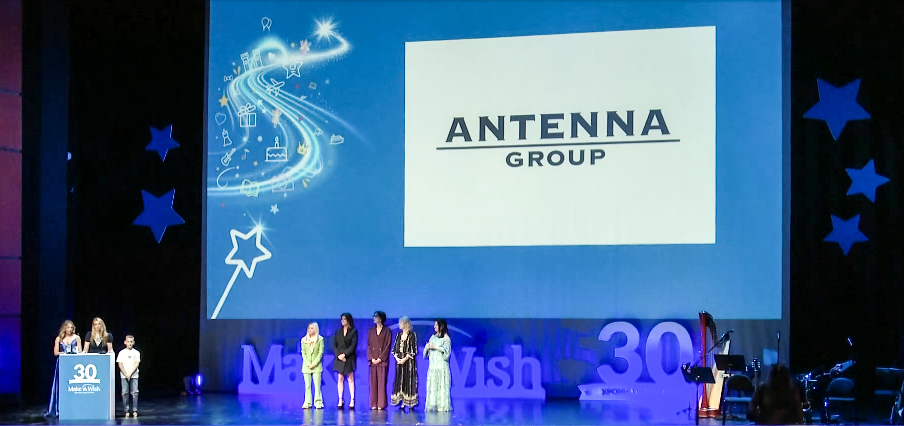 Ο Όμιλος Antenna βραβεύθηκε από το Make-A-Wish Ελλάδος