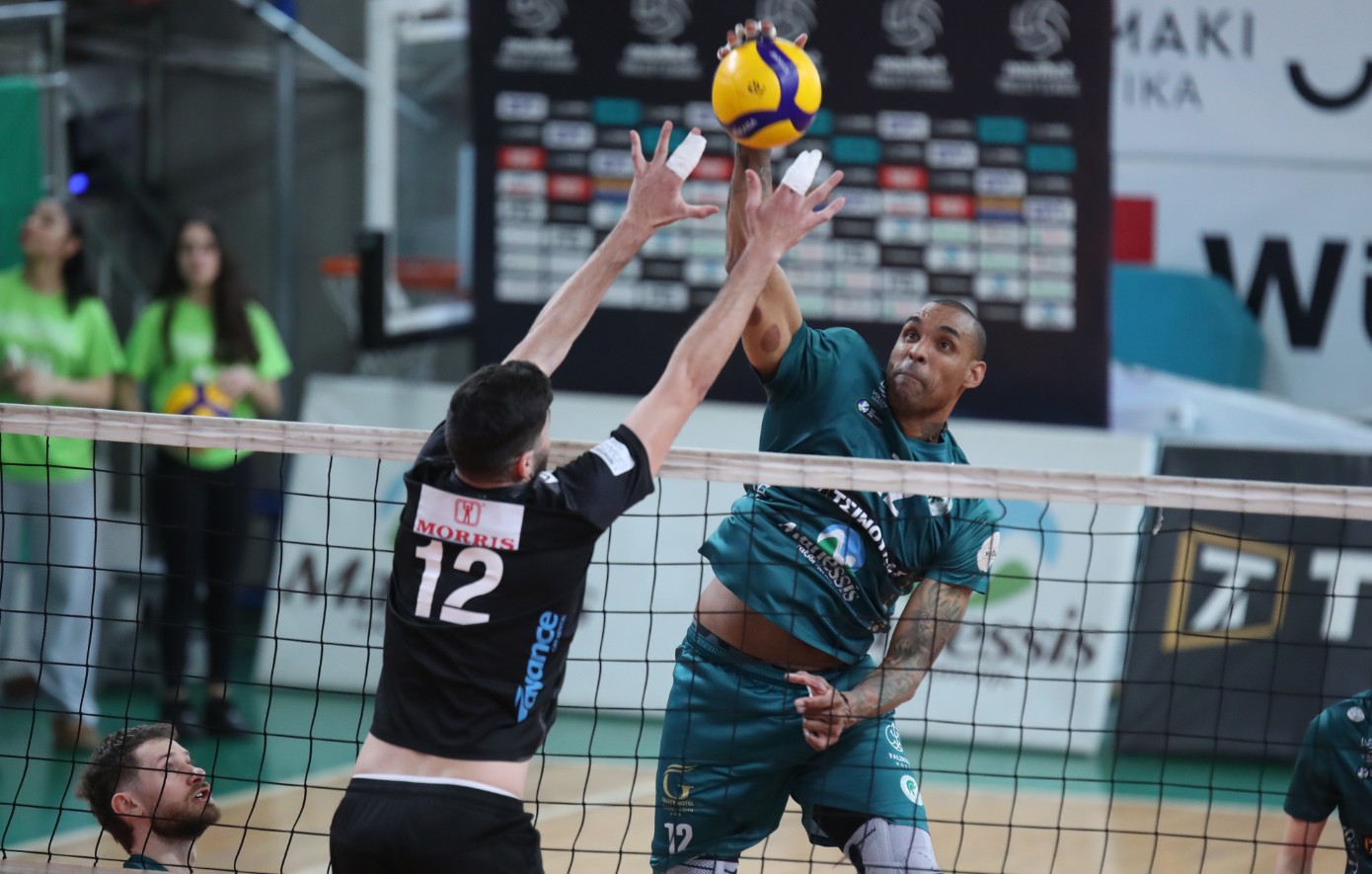 Novibet Volley League: Ο Μίλωνας έκανε το 2-1 επί του ΠΑΟΚ και είναι φαβορί για την πρόκριση στους τελικούς