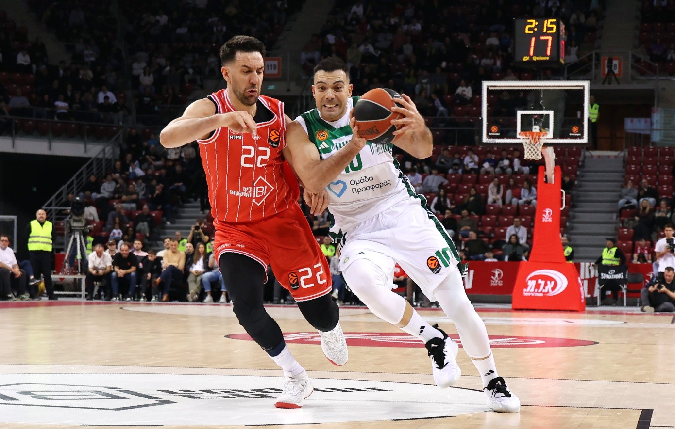 Χάποελ Τελ Αβίβ &#8211; Παναθηναϊκός 92-88: Έχασε δικό του ματς και μένει πίσω