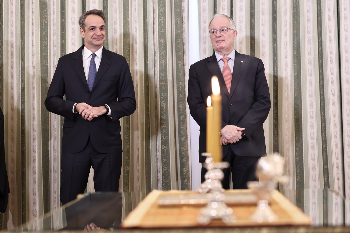 Tετ α τετ Μητσοτάκη-Τασούλα στο Προεδρικό – Τι συζητήθηκε στο περιθώριο της ορκωμοσίας των νέων υπουργών