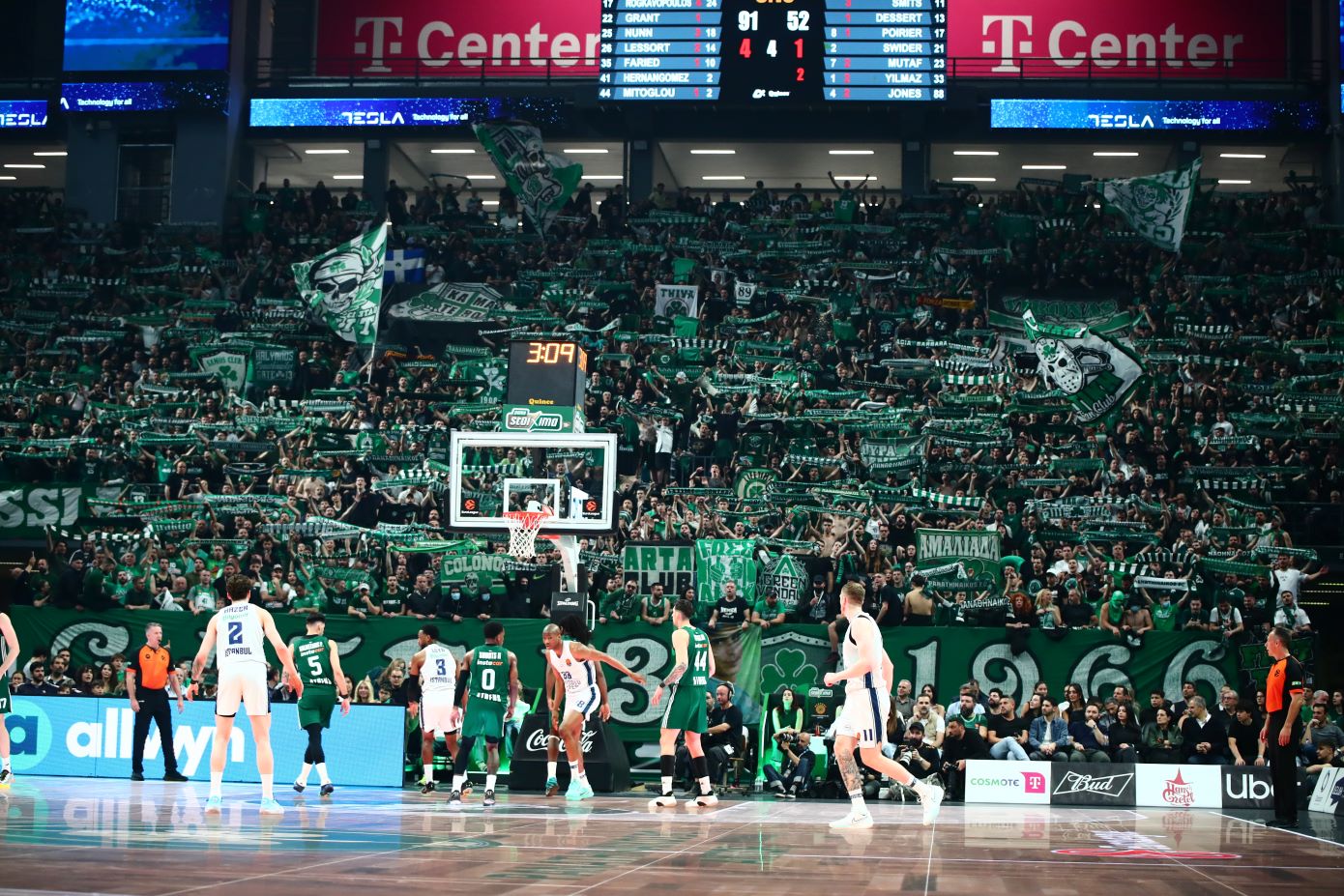 Παναθηναϊκός: «Τέλος» τα εισιτήρια με Μονακό