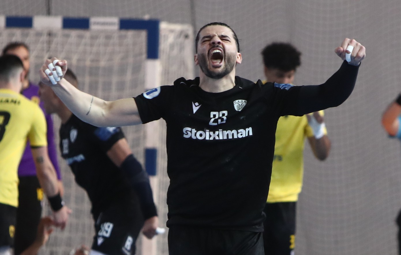 ΠΑΟΚ &#8211; ΑΕΚ 33-30: Σε 3ο παιχνίδι θα κριθεί η πρόκριση στους τελικούς του χάντμπολ