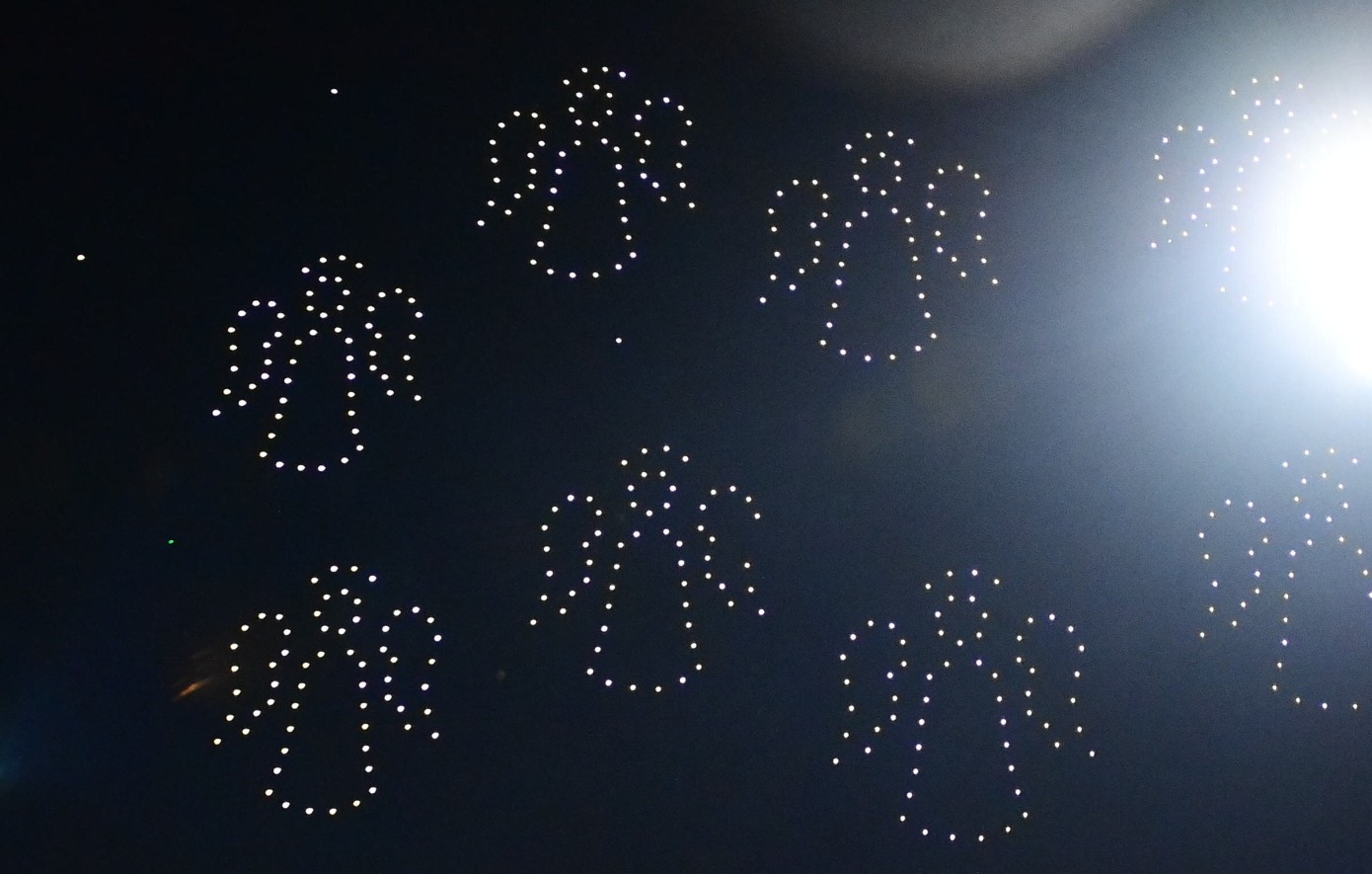 ΠΑΟΚ &#8211; ΟΦΗ: Εντυπωσιακό drone show με αφιέρωση στους οπαδούς που σκοτώθηκαν στη Ρουμανία