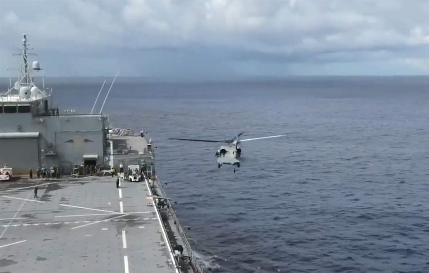 Αμερικανική απόβαση σε δεξαμενόπλοιο ιρανικών συμφερόντων στον Ινδοειρηνικό στο πλαίσιο περιπολίας για την ασφάλεια