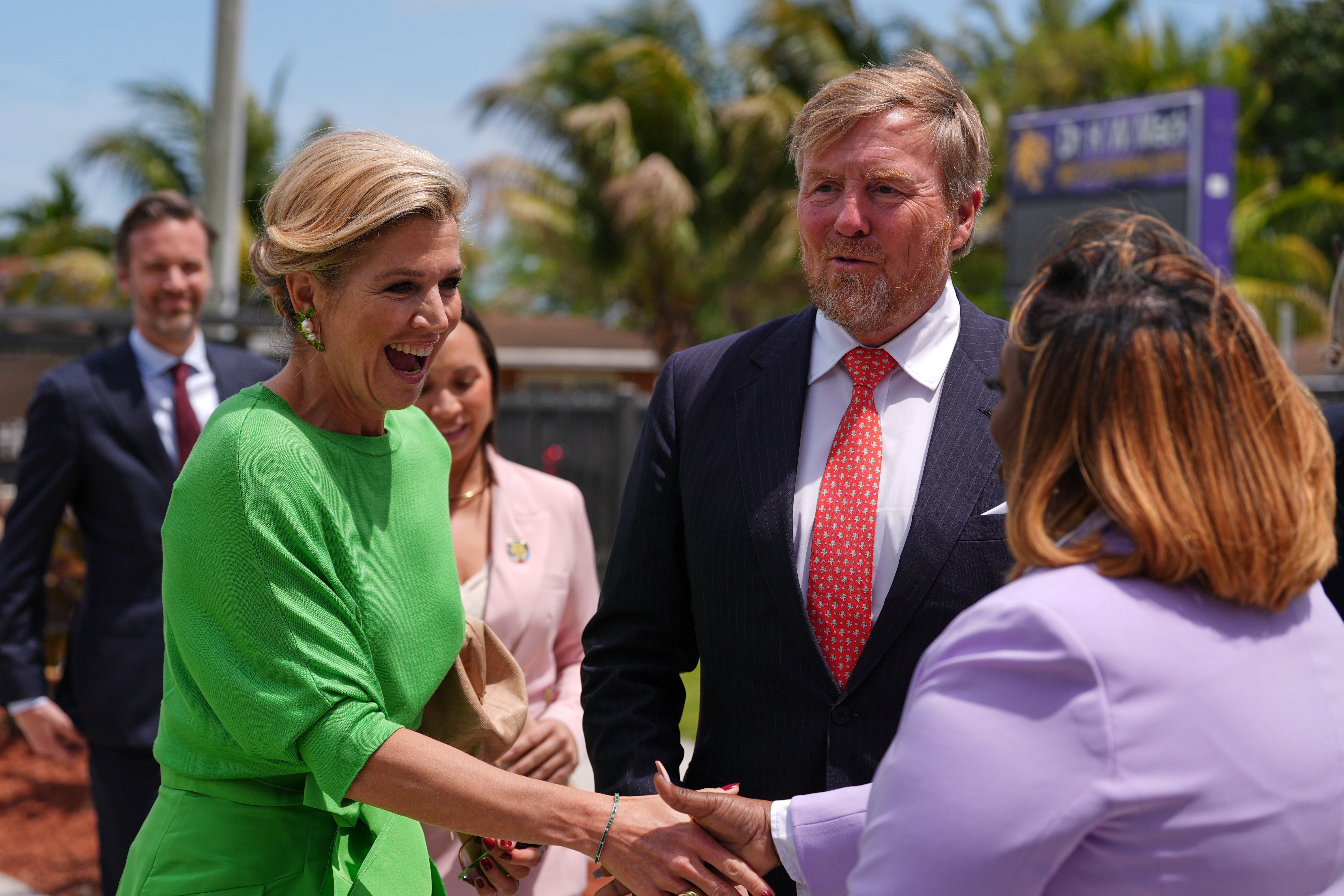 Ο Βασιλιάς Γουλιέλμος-Αλέξανδρος και η Βασίλισσα Μάξιμα της Ολλανδίας